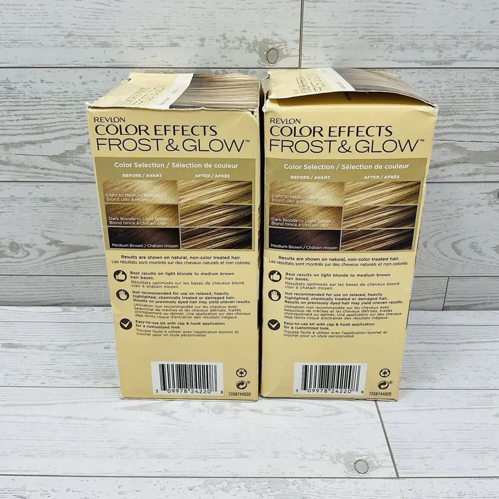 Revlon Color Effects Frost & Glow Honey Miel Highlighting Kit 2 Pack